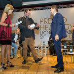 William Darlymple riceve il premio dal Sindaco Luca Fanotto