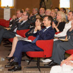 Le autorità alla cerimonia di premiazione